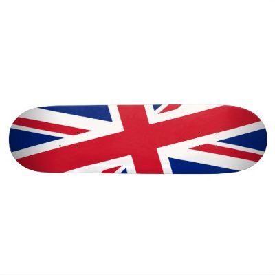 British Union Jack Skate Decks by UnitedKingdom