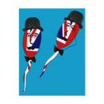 British upper class toff Union Jack sperm