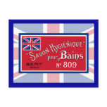British Vintage Soap Label postcards