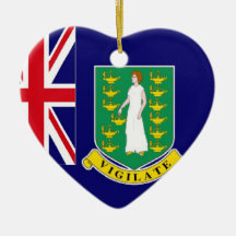 British Virgin Islands Flag ornament