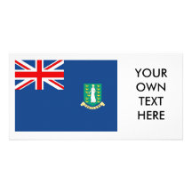 British Virgin Islands Flag Photo Cards