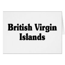 British Virgin Islands Greeting Card