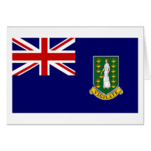 BRITISH VIRGIN ISLANDS GREETING CARD