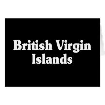 British Virgin Islands Greeting Card