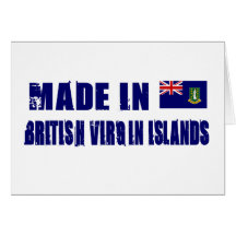 BRITISH VIRGIN ISLANDS GREETING CARDS