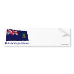 British Virgin Islands Waving Flag with Name