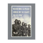 British World War 2 Poster Post Cards