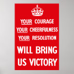British WW2 Propaganda Print