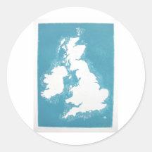 BritishIsles Round Sticker