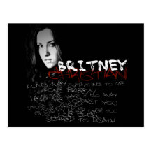 Britney Christian Lyrics Post Cards