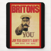 Britons: Join Your Country's Army! Mouse Pad