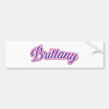 Brittany Bumper Sticker