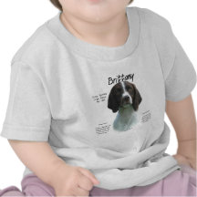 Brittany (liver) History Design Shirts