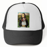 Brittany Spaniel 3 - Mona Lisa Mesh Hat