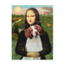 Brittany Spaniel 3 - Mona Lisa Post Card