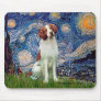 Brittany Spaniel 3 - Starry Night Mouse Mats