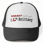 Brittany Spaniel (I Love) Hat