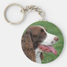 Brittany Spaniel Keychains