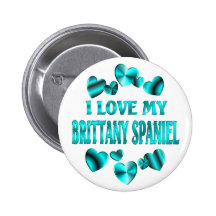 BRITTANY SPANIEL Love Pin