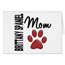 Brittany Spaniel Mom 2 Cards