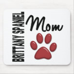 Brittany Spaniel Mom 2 Mouse Pads