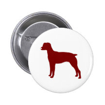 Brittany Spaniel (Red) Pinback Button