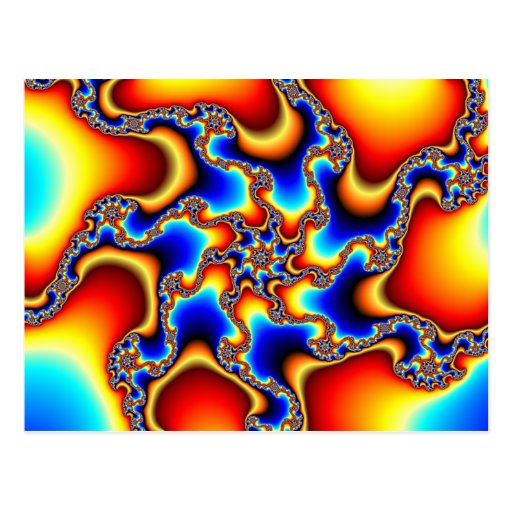 Brittle - Fractal Postcard
