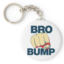 Bro Bump Funny mens Key Chains