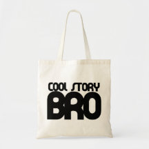 Bro frais d'histoire sacs en toile