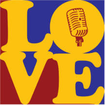 Broadcasting Love Photo Cutouts