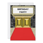 Broadway Lights Marquee Red Carpet Birthday Party