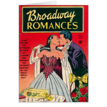 Broadway Romances Comic Book Card