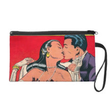 Broadway Romances Comic Book Wristlet Clutch