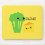 Broccoli and Cheese Mouse Pads