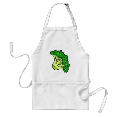 broccoli apron by prawny