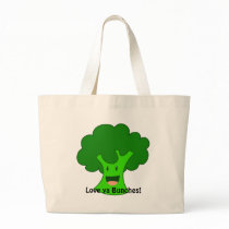Broccoli Bunch Canvas Bags