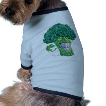 broccoli dog tshirt
