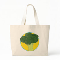 Broccoli Graphic Tote Bag