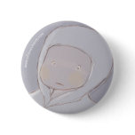 Broche bleue buttons