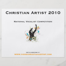 Brochure 2010 chrétienne personnalisable d'artiste tract