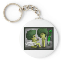 Brocolli Bride Funny Cards Tees Mugs & Gifts Key Chain