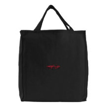 BRODERIE - voiture classique - rouge Sacs Brodés