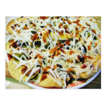Broiled Nachos Postcard