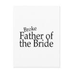 Broke Father of the Bride 2 Post Cards