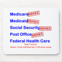 Broke Programs Mousepad