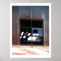 Broken and bare print