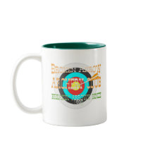 broken arrow two tone mug