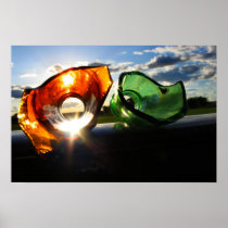 Broken Bottles on the Road posters