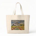 Broken-Down Cabin Canvas Bag