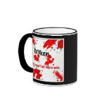 broken fibro logo- mug